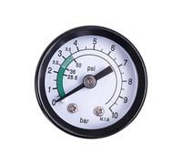 Manometro professionale 0-10 bar 1/4" AG Ø 40mm manometro vuotometro per compressore