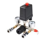Manometro, Regolatore pressostato compressore d'aria 20A 380V, gruppo pressione pompa aria 0,5-0,8MPA 5-8BAR 90-120PSI(220)