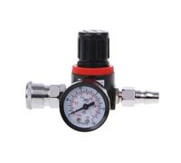 Manometro Regolatore Spray HVLP 1/4" Con Filtro Separatore Per Olio E Acqua