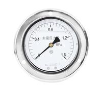 Manometro resistente agli urti YTN-100ZT con pannello di montaggio, filettatura 0,1 mpa M20*.15(0-1MPa)