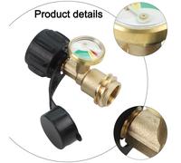 Manometro serbatoio propano facile da usare per un facile monitoraggio del gas s