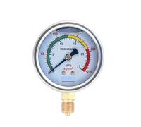 Manometro sismico in acciaio inox YN60/25/40MPA manometro olio idraulico manometro acqua manometro antiurto 2,5 0-6mpa60 kg M14*1,5(0-25mpa-M14*1.5)
