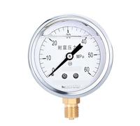 Manometro sismico radiale YTN-60, manometro a olio, manometro della pressione 'aria di livello 2,5, manometro 'olio idraulico, manometro della pressione 'acqua 0-25mpa(0-60mpa)