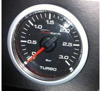 Manometro Strumento 52mm DEPO Pressione Turbo -0+3 BAR BENZINA DIESEL MECCANICO