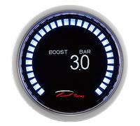 Manometro Strumento 52mm DEPO Pressione Turbo -1+3 BAR DIGITALE 30 OLED DISPLAY