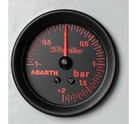 Manometro Strumento 52mm ROAD ITALIA Pressione Turbo -1+2 BAR
