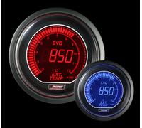 Manometro Strumento PROSPORT 52mm EGT Temperatura Gas Scarico +SONDA K Rosso/Blu