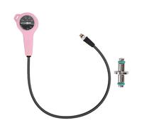 Manometro Subacqueo con Tubo Alta Pressione in Fibra di Carbonio Intrecciata, Quadrante Luminiscente, BCD Acciaio - Precisione Elevata, Connessione Robusta, Ideale per Immersioni (15 cm)
