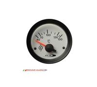 Manometro TEMPERATURA OLIO Analogico Diffusione Quadrante BIANCO Road Italia