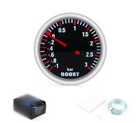 Manometro turbocompressore 52 mm meccanico 3 bar 12 V luce bianca misurazione precisa per auto Tuning Racing