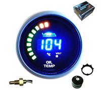 Manometro Vega® temperatura olio 20-150 °C display digitale e LED 52 mm marca francese