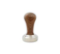 Manomissione 53,35 mm progettato per adattarsi a cestini IMS Precision da 54 mm. Manico in legno e base in acciaio inox per alimenti. Made in Italy