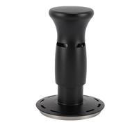 Manomissione del caffè cheotime, pressa per caffè espresso in acciaio inossidabile, martello da pressa in polvere di caffè in alluminio con pressione costante di 25 bar per la (Noir)