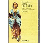 Manon Lescaut Ed. Tradizionale - Opera Completa Testo Cantato In Italiano-Inglese