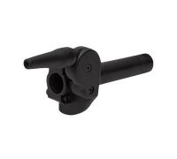 Manopola Acceleratore Circuit Tiraggio Rapido 2 Tempi Nera Nero Nero