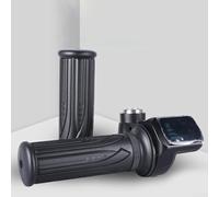 Manopola acceleratore per bici elettrica, acceleratore con blocco e display di potenza, antiscivolo impermeabile, per sistemi di biciclette elettriche da 36 V/48 V (48 V)