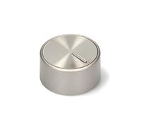 Manopola argentata ø 38 mm piano cottura Hotpoint Ariston Indesit originale