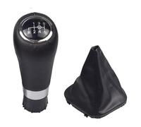 Manopola Cambio Auto Per Benz CE GLK W202 W203 W204 6 Marce C63 C300 C250 Manuale Pomello Cambio In Pelle(Black-6-do-8)