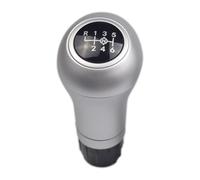 Manopola Cambio Auto Per Benz CE GLK W202 W203 W204 6 Marce C63 C300 C250 Manuale Pomello Cambio In Pelle(Silver-6-upon-14.5)