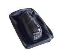 Manopola Cambio Auto Per Benz Per Per W211 Per S211 2003-2009 Classic Pomello Cambio Manuale 6 Marce con Cuffia Completa Nera(6-Speed-A)