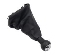 Manopola Cambio Auto Per C2 C4 Per Picasso Per P&eugeot 307 308 3008 Cuffia Leva Cambio In Pelle Cromata(5 Speed Black Knob)