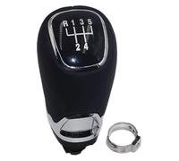 Manopola Cambio Auto Per Skoda Per Fabia 2 II MK2 Per Combi Per Scout 2007-2014 Pomello Cambio Per Auto Pelle Argentata(5speed)