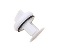 Manopola del filtro della pompa dell'acqua della lavatrice for Sie-mens for Bo-sch IQ300 IQ500 IQ700 Coperchio del filtro della pompa di scarico Tappo di scarico(WHITE)