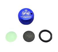 Manopola del freno meccanico per mulinelli da pesca ABU 3/3 5/4/5 con guarnizione integrata e anello in gomma (blu scuro)