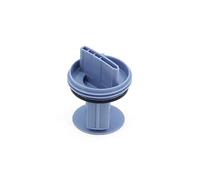 Manopola del tappo del filtro della pompa dell'acqua della lavatrice, compatibile con Siemens, compatibile con Bosch, tappo di scarico del coperchio del filtro della pompa di scarico della lavatrice