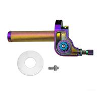 Manopola dell'acceleratore per moto, manubrio da 22 mm, impugnatura leggera in lega di alluminio con controllo dell'accelerazione fluido, coppia grande