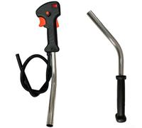 Manopola dell'interruttore dell'acceleratore, confezione da 2 per tosaerba da 43 cc, 52 cc, controllo sinistro e destro, impugnatura ergonomica, costruzione robusta, manutenzione del giardino (A)