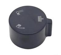 Manopola deviatrice per doccia, manopola nera con selettore, accessorio a tre velocità a quattro velocità, accessorio per soffione doccia di ricambio (3 marce grande)