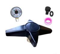 Manopola di bloccaggio compatibile con Hayward CX900G con valvola di sfiato ECX1322A e manometro ECX271261 per filtri a cartuccia Star C9002 C12002