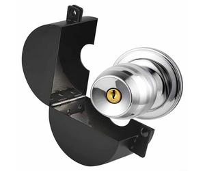 Manopola di blocco per maniglie e rubinetti, copertura in acciaio inox blocca e disabilita la valvola del rubinetto della maniglia della porta per privacy e sicurezza