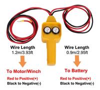 Manopola di comando per verricello cablato Interruttore a pulsante 12V 24V