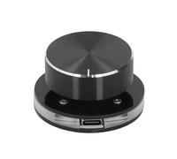 Manopola di Controllo del Volume USB per PC con Sistema Android, Controller Multimediale di Tipo C per La Regolazione Dei Supporti Esterni con Luce