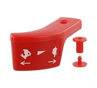 Manopola di controllo dell'acceleratore, kit hardware per trattori da prato, in plastica ABS, ricambio adatto per i modelli 415, 425, 445, 455, rosso, 1 set, design preciso e resistente all'usura