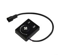 Manopola di controllo LCD per riscaldatore diesel per veicoli da 12 V 24 V, camion, autobus, barche, con modalità di ricarica manuale del carburante, funzione timer, facile installazione, in plastica