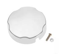 Manopola di controllo moderna cromata per vasca da bagno, forma rotonda dentata, diametro 75 mm