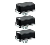Manopola di controllo per piano cottura e forno, compatibile con Belling, codice articolo 083240900, 3 pezzi