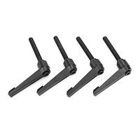 Manopola di fissaggio regolabile 4PCS Manopole per macchina in metallo Filettatura maschio M10 Maniglia per fissaggio con filettatura femmina regolabile Manopole per macchina Parti necessarie (40MM)