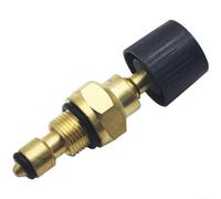 Manopola di ingresso dell'acqua per caldaie a gas a parete, utilizzata nei sistemi di riscaldamento forzato dell'acqua calda per controllare la velocità di rifornimento dell'acqua (confezione da