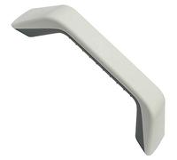 Manopola di Manovra per Caravan, Camper, Barca, Rimorchio, Bianco e Grigio, Alluminio, Lunghezza 225 mm