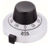 Manopola di precisione con scala graduata 0-100 360 ° Vishay 18.01.11 1 pz.