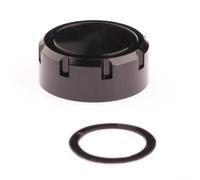 Manopola di regolazione fine in lega di alluminio per mulinelli Daiwa Baitcasting, progettata per adattarsi alle dimensioni di fabbrica per la sostituzione diretta sui modelli SV (nero)