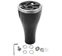 Manopola di ricambio in alluminio per DAIWA per e CaFor Sting ReelFor S tra cui per STELLA per Stradic per SerieFor S (nero grigio)