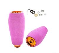 Manopola di ricambio in EVA per mulinello da pesca DRT MK1 per Daiwa per Tatula per Zillion per Metanium per Curado per Aldebaran per Antares, rosa (2 set oro)