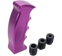 Manopola di ricambio per cambio manuale, realizzata in lega di alluminio, con base filettata M18 x 1 5 per una vestibilità sicura e un uso confortevole (viola)