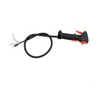 Manopola di ricambio per decespugliatore Timbertech 2TL 52 con componenti in lega e plastica per un uso a lungo termine