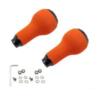 Manopola di ricambio per mulinelli da pesca Daiwa tra cui STRADIC, COMPLEXF4 e Forstella con chiave esagonale e cuscinetti per l'installazione (2 set arancione)